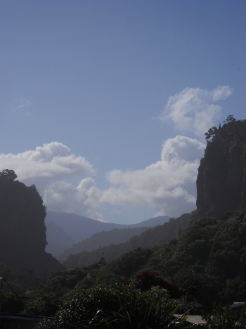 the gorge at punakaiki