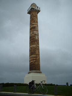 the astoria column - end of the transAm route