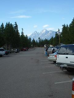 View of Tetons from Colter Bay