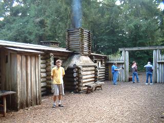 Guy at Fort Clatsop